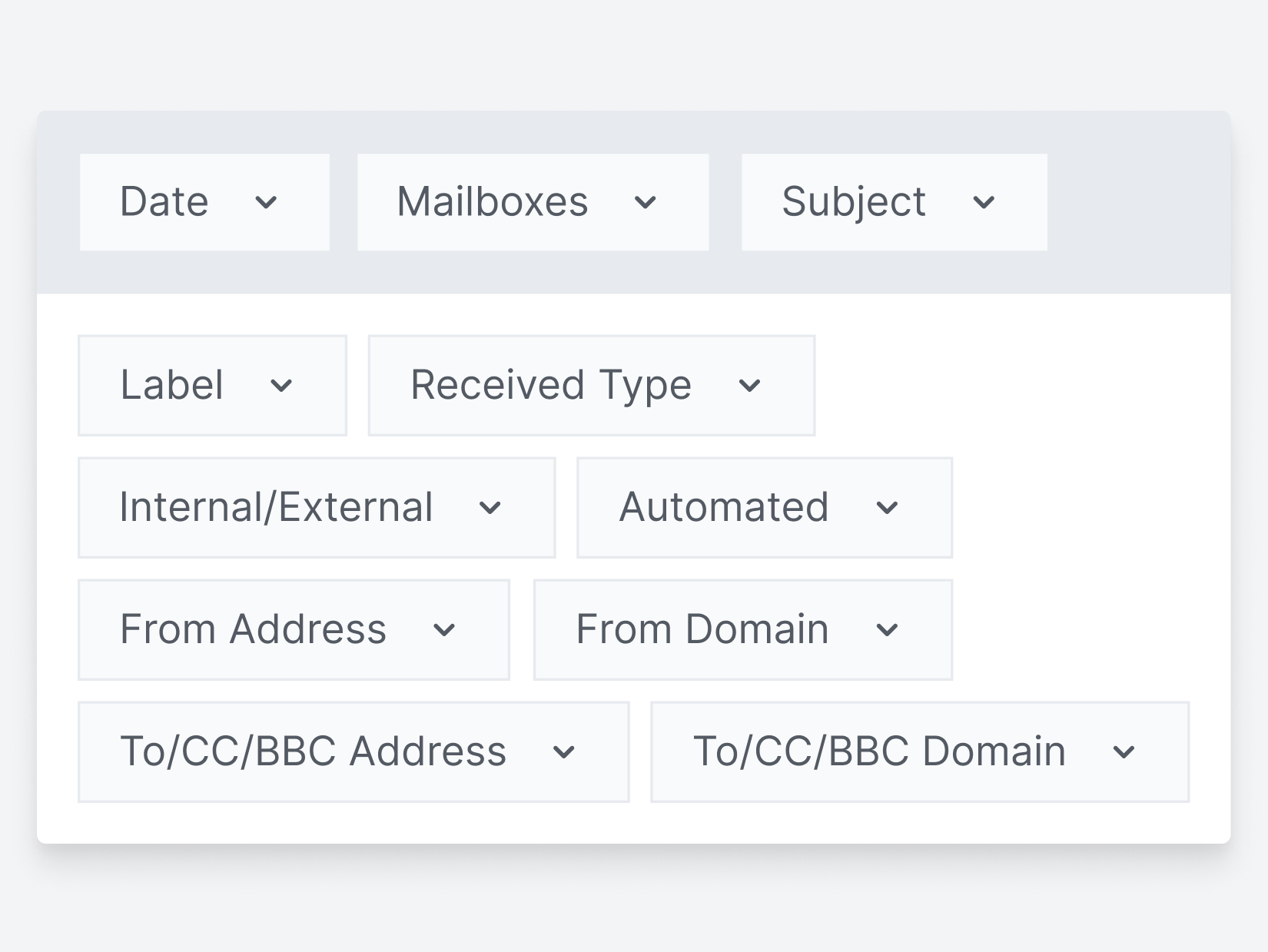 screenshot of Email Meter Enterprise